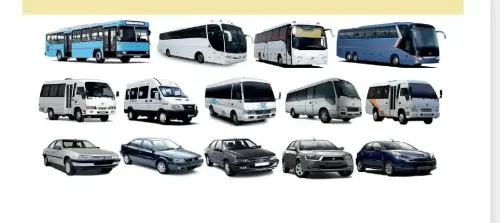 اجاره میدلباس کرایه اتوبوس مینی‌بوس ون، رنت سواری